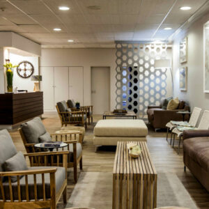 Hospital reception